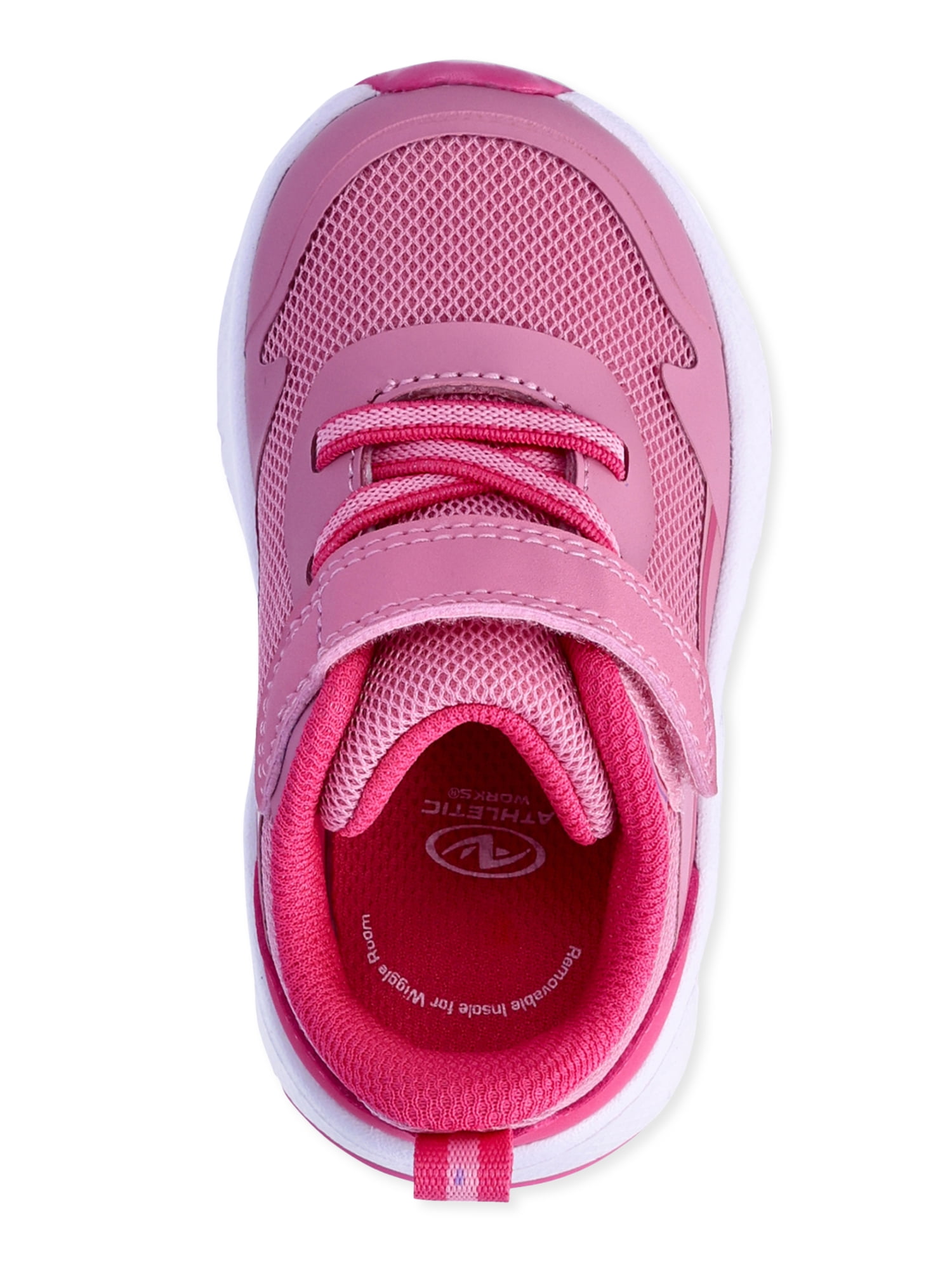 Athletic Works Baby Girl Mesh Jogger Sneakers