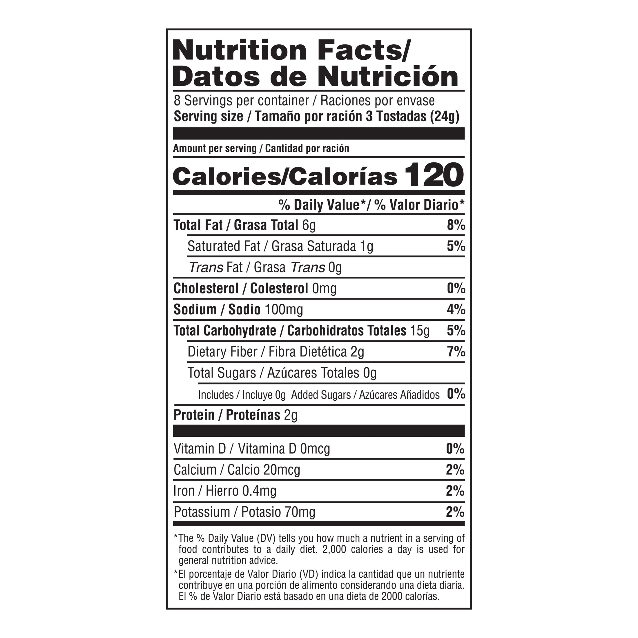 Mission Tajin Tostadas, 25 Count