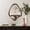 Brown, variant on LuxenHome Asymmetrical Wall Mirror with Natural Pine Wood Frame,Irregular Wall Mirror for Living Room,Entryway,Bedroom,Decorative Mirror,Bathroom Mirror, Wood Wall Mounted Mirror