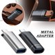 thumbnail image 2 of LUVCLS Adaptador de metal compatible con interfaces tipo C y USB Auriculares digitales USB Flash D, 2 of 6