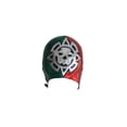 thumbnail image 3 of Mascara de Lucha Libre Deportes Martinez Rey Tricolor Plata Luchador, 3 of 3