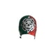 thumbnail image 3 of Mascara de Lucha Libre Deportes Martinez Rey Tricolor Plata Luchador, 3 of 3