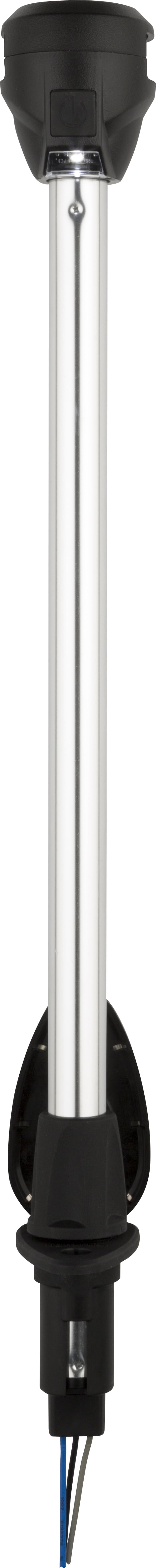 Attwood Marine LightArmor Bi-Color Straight with Task Light 3-Pin LED Navigation Pole Light