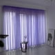 thumbnail image 4 of Cortinas transparentes de tul para sala de estar, cortinas transparentes para ventana, cortinas con bolsillo para varilla, paneles de tela para dormitorio, cortinas decorativas, 4 of 5