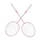 thumbnail image 5 of Raqueta De Bádminton ANGGREK K1134 Antideslizante Rosa Aleación De Hierro, 5 of 7