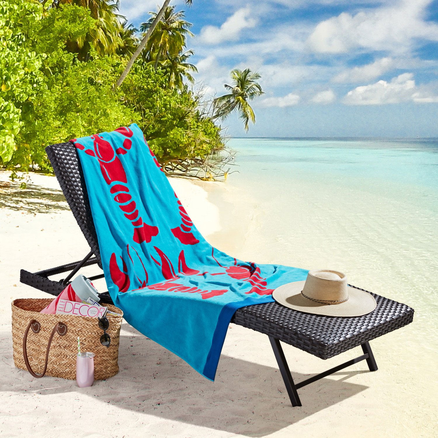 Member's Mark Oversized 2-Pack Beach Towels, 40