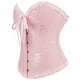thumbnail image 4 of Faja moldeadora de cintura para mujer, corsé fruncido con encaje y soporte para el pecho, faja de poliéster para mujer, 4 of 9