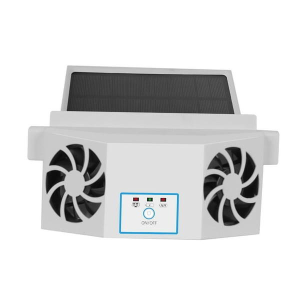 Accesorios del ventilador del radiador del coche del ventilador de escape blanco Baoblaze Ventilador de escape del coche