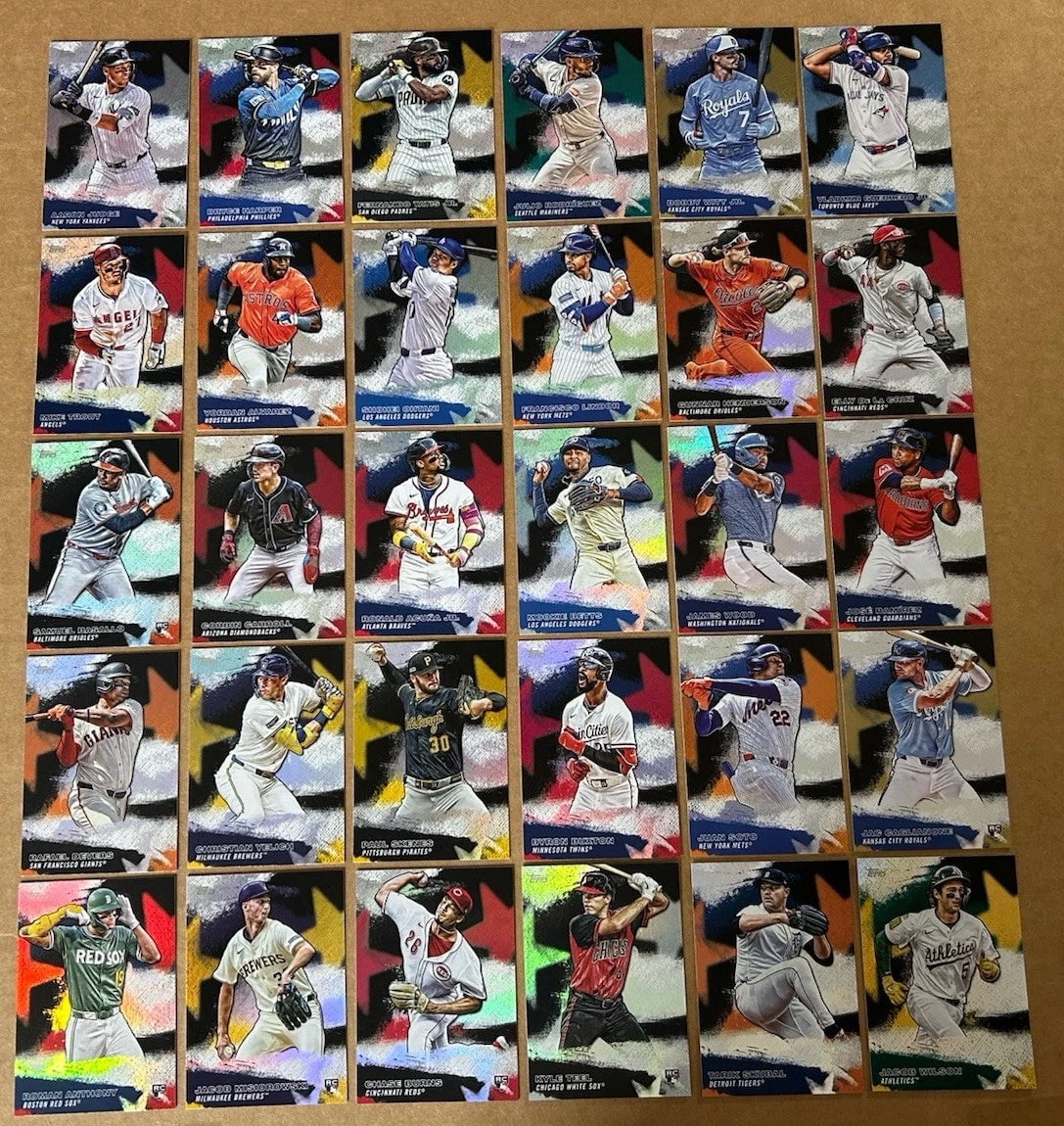 2026 Topps Series 1 SMLB 30 Baseball Card Insert Set with Judge Ohtani ...