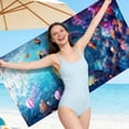 thumbnail image 6 of Bcylexb Oversized Beach Towel for Adults, 30"x 67" Large Quick-dry Compact Beach Towel with Sea Turtle Printed Swim Towels for Yoga Pool Travel, 6 of 6