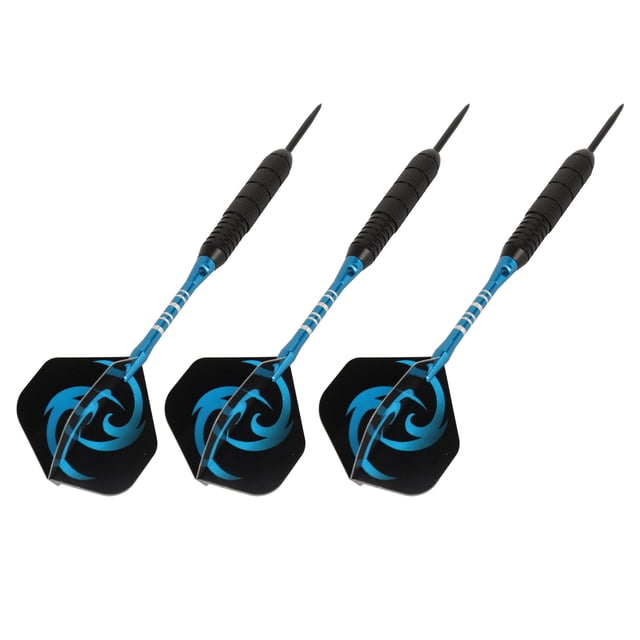 Flight Steel Tip Darts Set With Anti Slip Handle Tip Material For Dartboard Home Bar