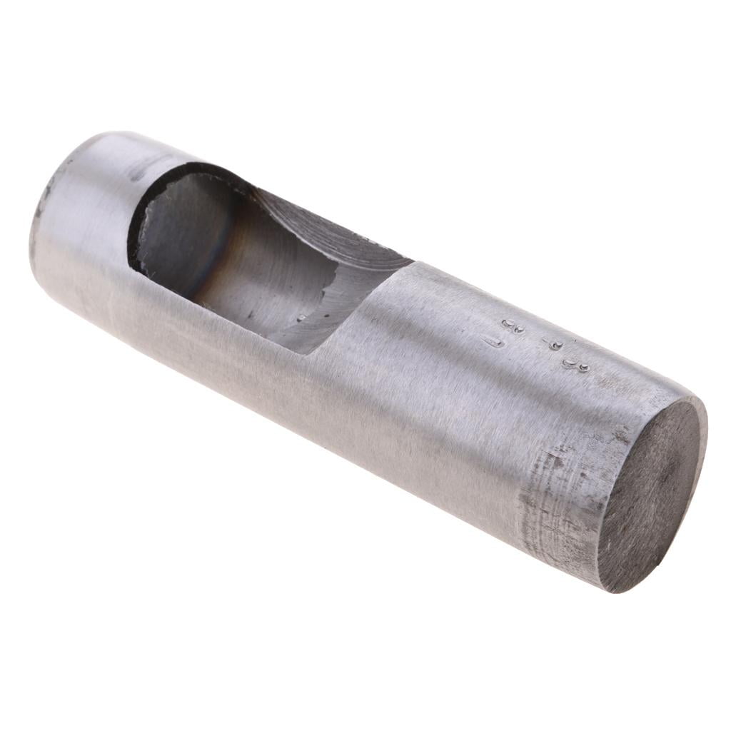 Nishiyuenyi Steel Round Hollow Punch Hand Tools Hole Punching Leather Gasket -30mm, 25mm