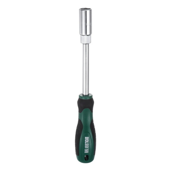 Uxcell Metric Nut Driver 13mm CR-V Non-Magnetic Tip Hollow Shafts Hex Socket Screwdriver with Non-Slip Handle