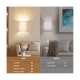 thumbnail image 5 of Apliques de pared recargables, 13 colores cambiables, luces de pared regulables con control remoto, lámpara de pared para dormitorio, sala de estar, 5 of 8
