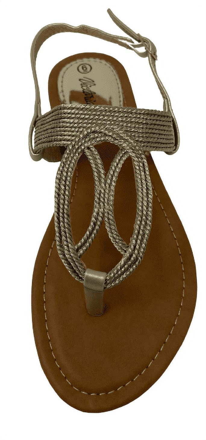Women Fashion Victoria K Braided Sandals, Everyday Sandals, Vacation/Summer Sandals,5 colors size 6-10