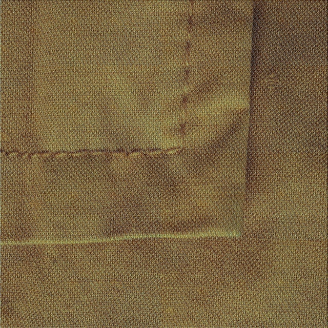 Ahgly Company Tapis d'Intérieur Lavables à la Machine, Carrés Transitionnels, Brun Cuivre, Carrés de 4'