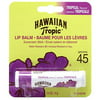 Hawaiian Tropic Tropical Sunscreen Lip Balm, SPF 45+ 0.14 oz