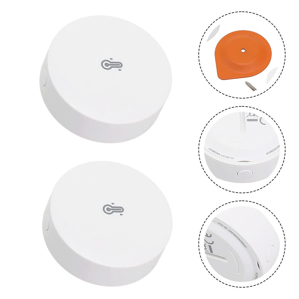 2X for ZigBee Indoor Temperature & Humidity Sensor with Alarm Function for Alexa