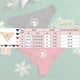 thumbnail image 4 of Gibobby Ropa interior bikini elástica para mujer Ropa interior encaje algodón transpirable con estampado seda navideña para mujer （Camello， S), 4 of 4