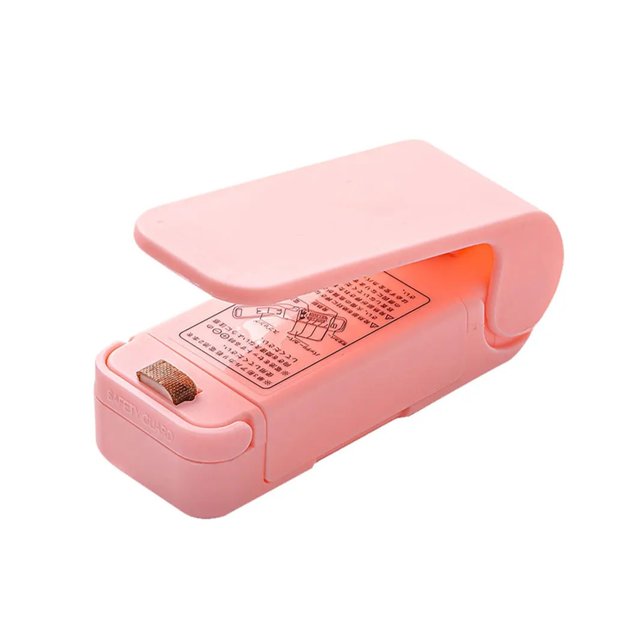 10 Pcs Mini Scelleuse de Sacs Thermiques Portable Clip de Sac en Plastique Machine de Scellage de Stockage Alimentaire Gadgets de Cuisine, Facile à Utiliser