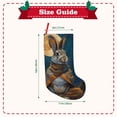 thumbnail image 3 of Goofa Moon Night Sky Cute Rabbit for Christmas Stockings, 18inch Xmas Hanging Stocking Decorations for Christmas Party Family Decor, 3 of 7