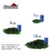 thumbnail image 3 of Vidrio para fuego Stanbroil 4.5 kg, 1.27 cm, Polígono Verde Esmeralda, 3 of 6