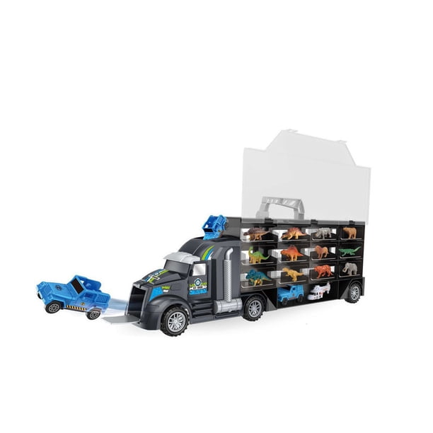 Vogacara Transporte Car Carrier Storage Truck Toy Playset Indoor Holiday Christmas Party Collection Niños pequeños Regalo Tipo 2 Juguetes No.01 Vogacara FN001030-01B