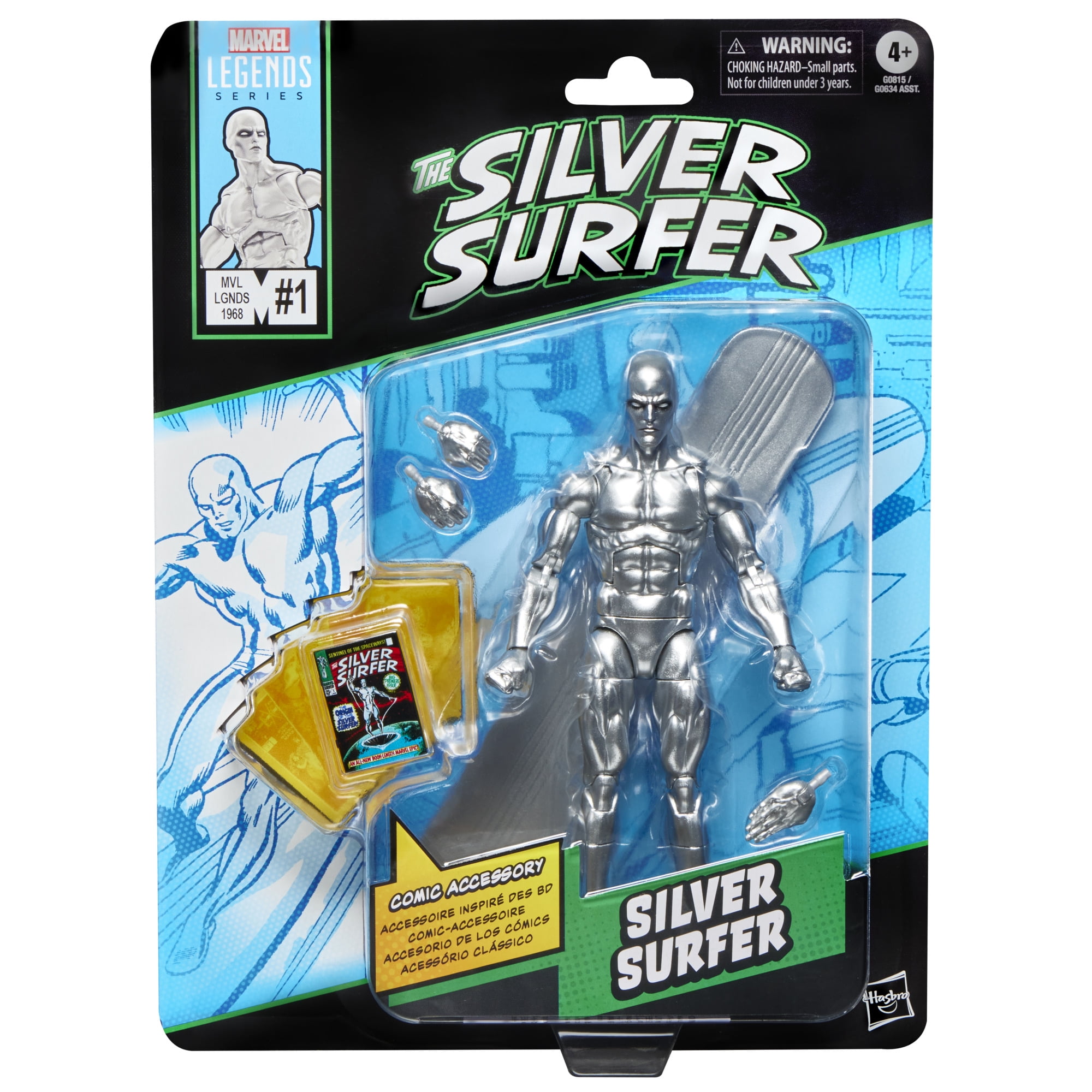 Marvel Legends Series Silver Surfer Fantastic Four Action Figure