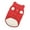 Red, variant on Pet Vest Warm Dog Clothes Jacket Apparel Overcoat Clothing Costume Soft Dog Winter Coat, for Cold Weather Small and Medium Dogs Pet Supplies Green