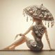 thumbnail image 1 of (K2089) Serie Personajes Elegante Llena Diamantes Resina 40*40CM, 1 of 9