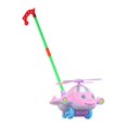 thumbnail image 1 of Juguete para caminar y empujar, desarrollo temprano, ajustable, desarrolla habilidades para caminar como pato. Rosa, 1 of 9