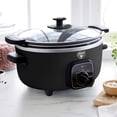 thumbnail image 2 of GreenLife 3.5QT Slow Cooker, Non-Toxic Ceramic Nonstick, Black, 2 of 8
