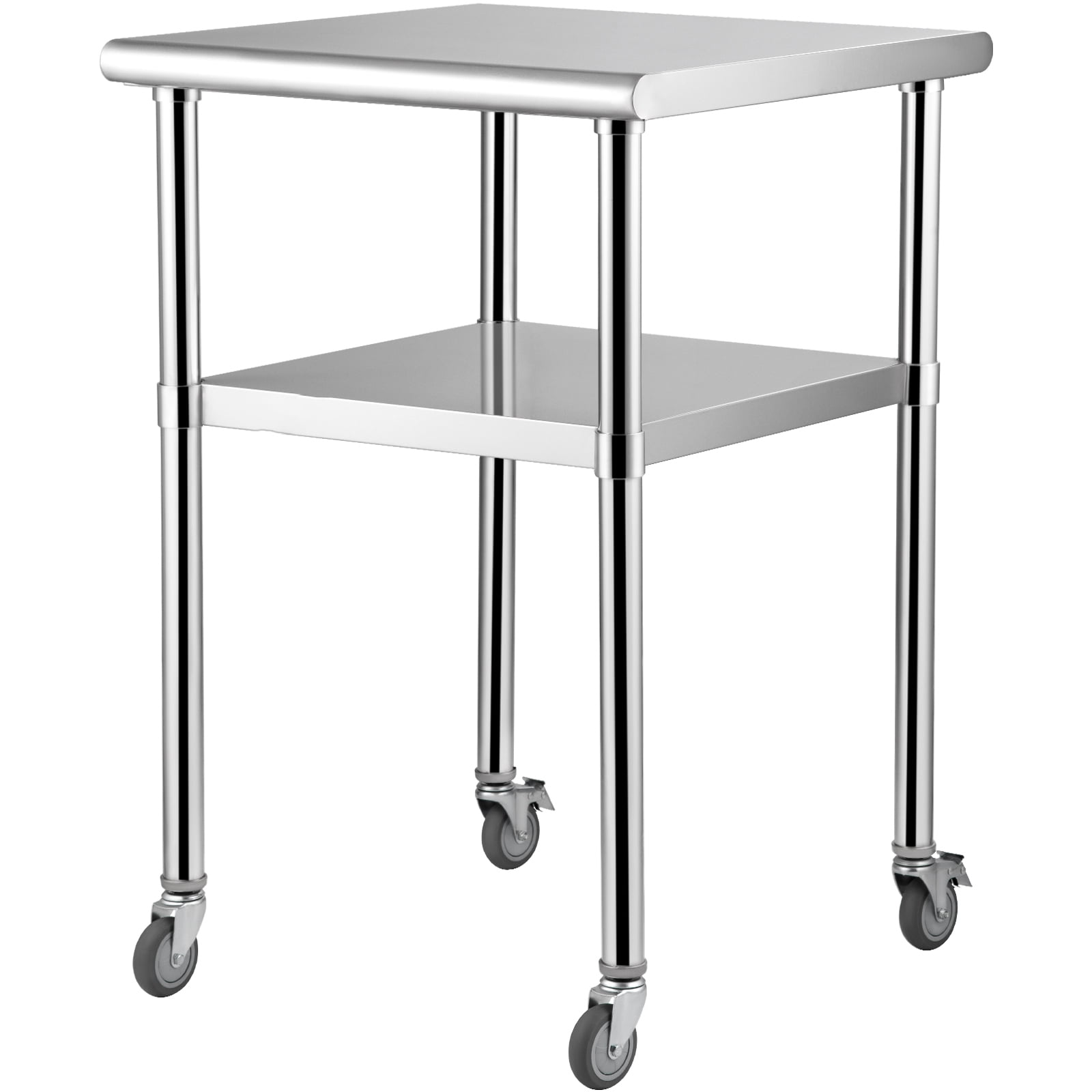 BENTISM Stainless Steel Work Table Commercial Food Prep Table