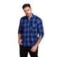 thumbnail image 1 of Camisa a cuadros para hombre de talla grande de franela de manga larga PMG GG G1 G2 G3 G4 Deng Xun unisex, 1 of 2