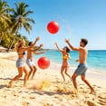 thumbnail image 2 of Yhmxh Inflatable Spiky Sensory Ball Beach Balls Bounce Ball, Soft Rubber Pool Balls, Blow up Balloon Toys Swimming Pool Disco Ball for Summer Pool Party, Beach, Photo Props & Water Games, 2 of 6