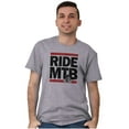 thumbnail image 4 of Ride MTB Mountain Bike Cyclist Men's Graphic T Shirt Tees Brisco Brands S, 4 of 4