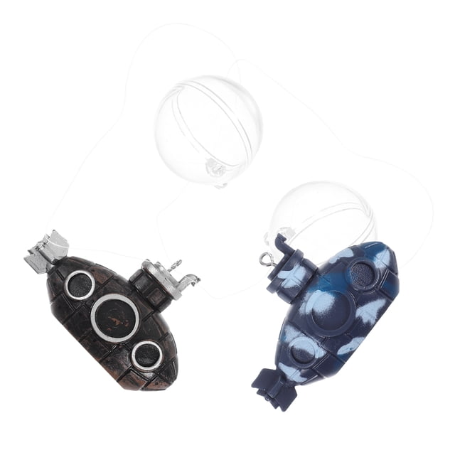 unbranded 2Jgo Adorno Para Pecera Compatible Con Agua Y Salada