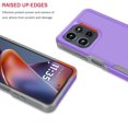 thumbnail image 5 of For Moto G 5G 2025 Case ,Sturdy Phone Case for Motorola Moto G 5G 2025, Tekcoo Shockproof Protection Heavy Duty Armor Hard Plastic & Rubber Rugged Bumper 2-in-1 Case Cover - Purple, 5 of 10