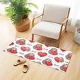 thumbnail image 6 of Dailycode Sloth with Love Balloon Bathroom Rugs Non Slip Absorbent Soft Plush Quick Dry Bath Mat, 39"x20", 6 of 8