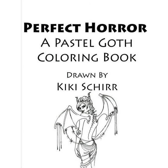 Perfect Horror Coloring Book, (Paperback)