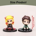 thumbnail image 3 of 5 Pieces Cute Anime Action Figure Set Doll Statue Game Figure Model Drawing Room Ornaments PVC A For Boys And Girls Anime Fans, 3 of 8