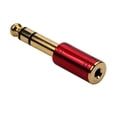 thumbnail image 4 of Convertidor adaptador de auriculares estéreo de audio premium de 5 mm hembra a 5 macho, color negro 2 piezas, 4 of 8