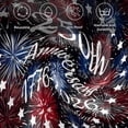 thumbnail image 6 of 250 Anniversary USA Flag Cloth Napkins, Blue Red Fireworks Washable and Reusable Dinner Napkins Set of 4, Table Napkin for Kitchen Party Birthday Wedding Hotel Housewarming 20"x20", 6 of 9