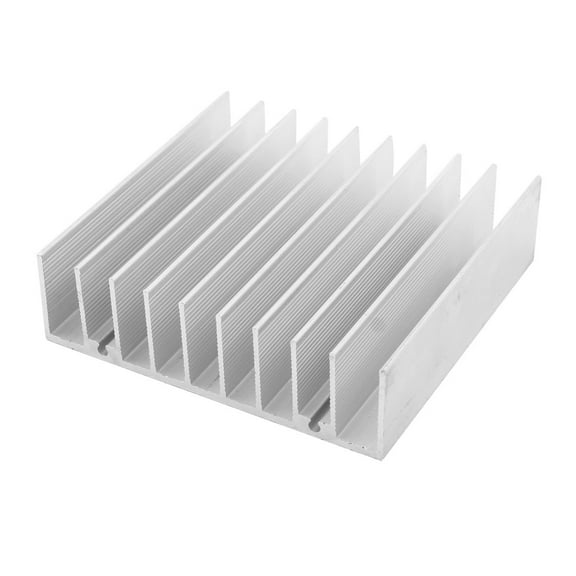 Aluminium Heatsink Diffuse Radiating Dissipation Cooling Fin 76 x 70 x 21mm