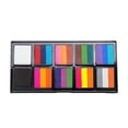 thumbnail image 1 of Body Paint Face Body Painting Kit 26 Colors Rainbow Paint Water Based Split Cake Makeup Set for Halloween Christmas Party, 1 of 7