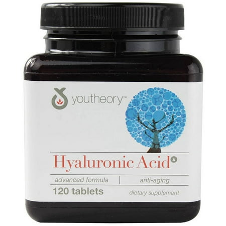 Youtheory Acide Hyaluronique avancée, comprimés, 120 CT