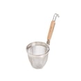 thumbnail image 1 of Helen's Asian Kitchen Colador araña de malla de acero inoxidable para alimentos, empanadas, fideos, Bamboo, 6-Inch, Basket, 1, 1 of 7
