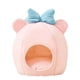 thumbnail image 5 of Linda cama para gatos, nido cálido, caseta para perros, parte inferior antideslizante, acogedora cueva para gatitos, tienda para gatos, casa para , Rosado Gloria cama de gato de peluche, 5 of 9