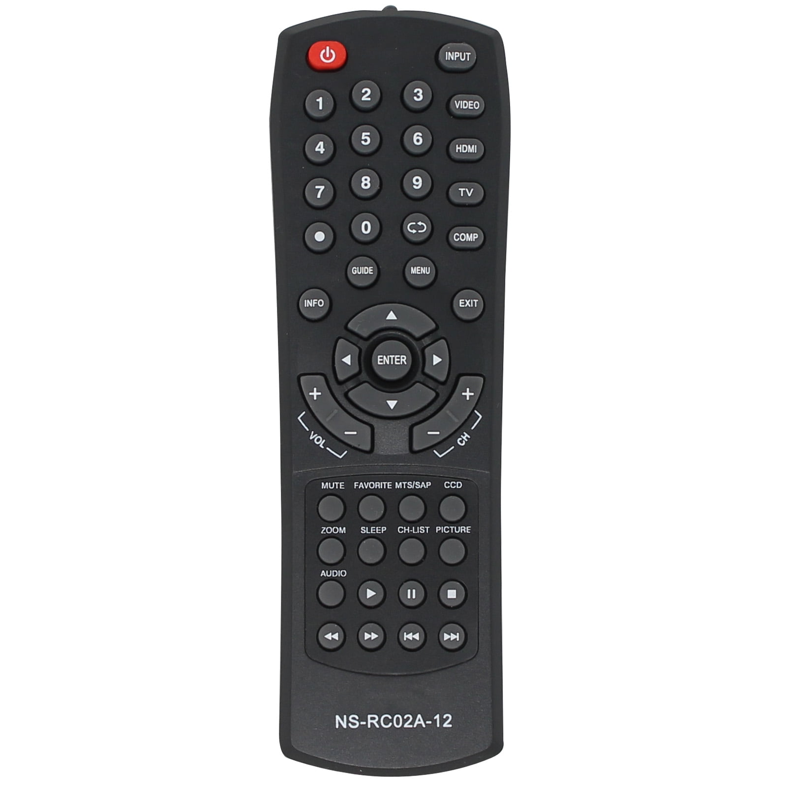 insignia tv remote controls