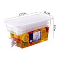 thumbnail image 3 of Cold Kettle with Faucet for Refrigerator | 5L Large Capacity Drink Dispenser for Fruit Tea & Lemonade, 3 of 9